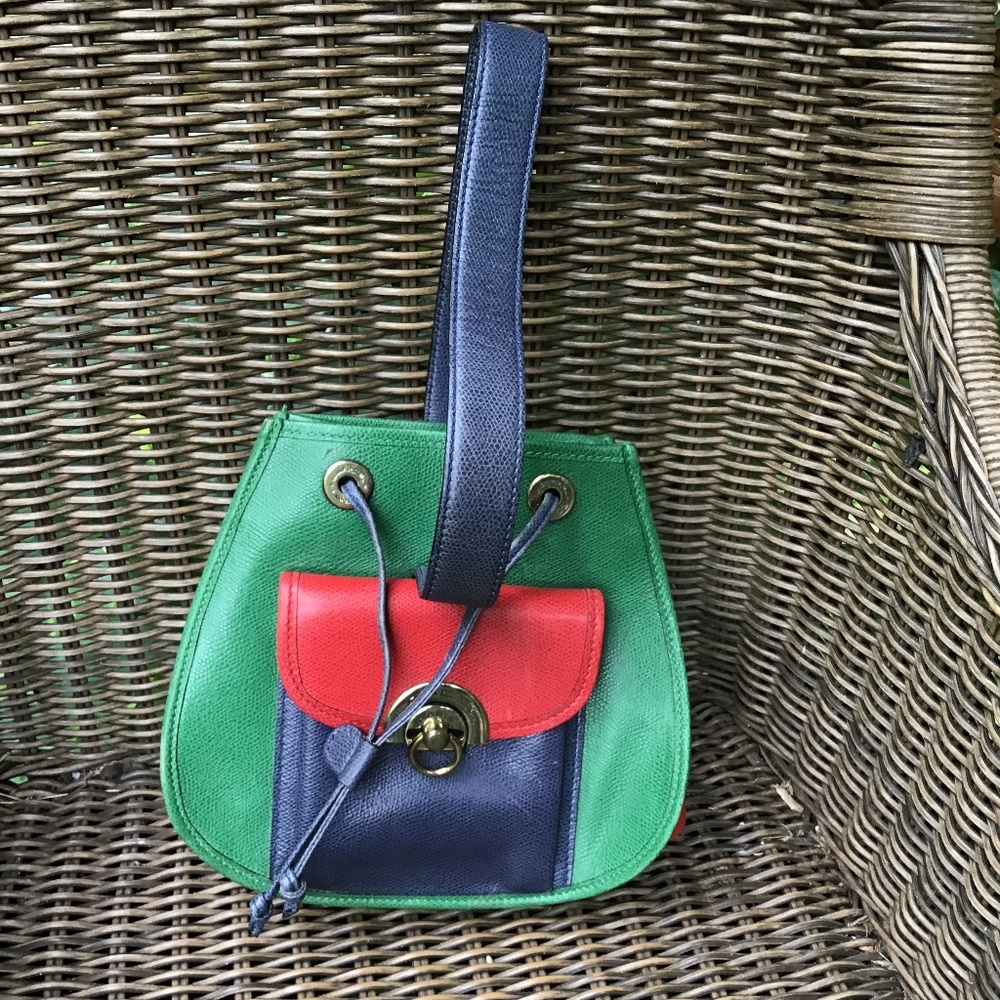 Vintage Lancel paris leather bag